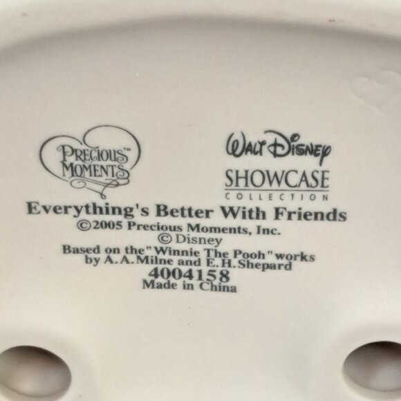 Disney Winnie Pooh Precious Moment, Everything’s Better With Friends Collection - Picture 16 of 16